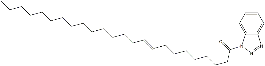 1-(1-オキソ-9-テトラコセニル)-1H-ベンゾトリアゾール 化学構造式