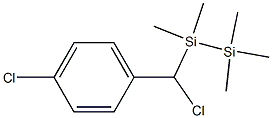 1-[(4-Chlorophenyl)chloromethyl]-1,1,2,2,2-pentamethyldisilane