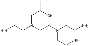 1-[N-(2-Aminoethyl)-N-[2-[bis(2-aminoethyl)amino]ethyl]amino]-2-propanol 结构式