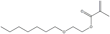 Methacrylic acid 2-heptyloxyethyl ester|