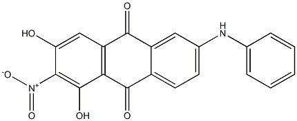 2-Anilino-5,7-dihydroxy-6-nitroanthraquinone|