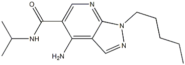  1-Pentyl-4-amino-N-isopropyl-1H-pyrazolo[3,4-b]pyridine-5-carboxamide