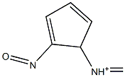 (2-Nitroso-2,4-cyclopentadien-1-yl)(methylene)aminium Struktur