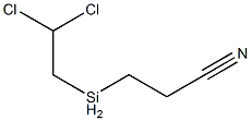 3-(Dichloroethylsilyl)propiononitrile,,结构式