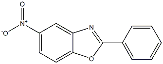 5-ニトロ-2-フェニルベンゾオキサゾール 化学構造式