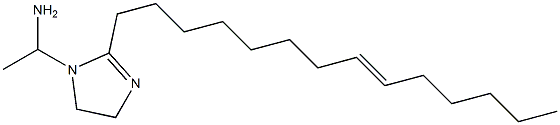 1-(1-アミノエチル)-2-(8-テトラデセニル)-2-イミダゾリン 化学構造式