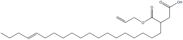 3-(15-Nonadecenyl)succinic acid 1-hydrogen 4-allyl ester Structure