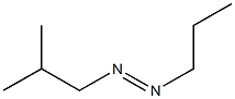 1-Propyl-2-isobutyldiazene Structure