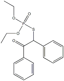 Thiophosphoric acid O,O-diethyl S-(2-oxo-1,2-diphenylethyl) ester