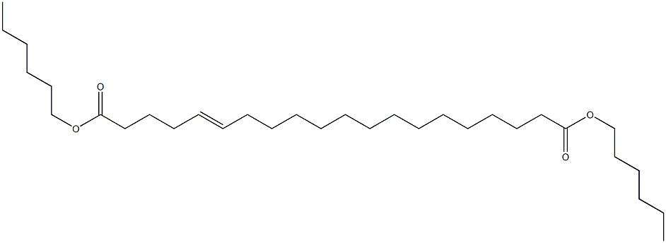 5-Icosenedioic acid dihexyl ester Struktur