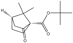 (1S,4R)-7,7-Dimethyl-2-oxobicyclo[2.2.1]heptane-1-carboxylic acid tert-butyl ester Structure