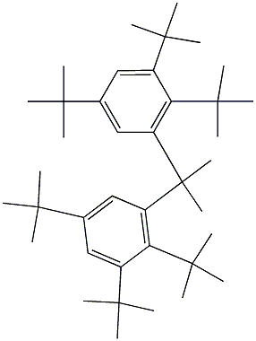 3,3'-Isopropylidenebis(1,2,5-tritert-butylbenzene)