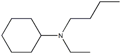 N-Ethyl-N-butylcyclohexylamine Struktur