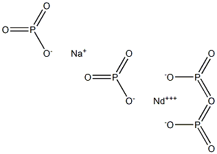 Sodium neodymium metaphosphate Structure