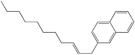 2-(2-Undecenyl)naphthalene 结构式