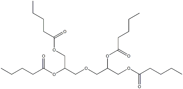 3,3'-Oxybis(1,2-propanediol dipentanoate) Structure