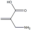 2-(Aminomethyl)propenoic acid Structure