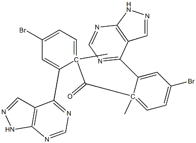 1-Methyl-1H-pyrazolo[3,4-d]pyrimidin-4-yl(4-bromophenyl) ketone