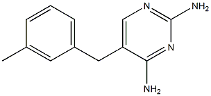 5-(3-Methylbenzyl)pyrimidine-2,4-diamine