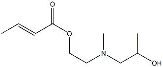 (E)-2-Butenoic acid 2-[N-(2-hydroxypropyl)-N-methylamino]ethyl ester|