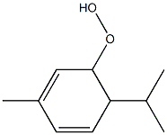 p-Mentha-1,5-dien-3-yl hydroperoxide Structure