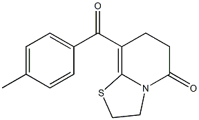 8-(4-Methylbenzoyl)-2,3,6,7-tetrahydro-5H-thiazolo[3,2-a]pyridin-5-one