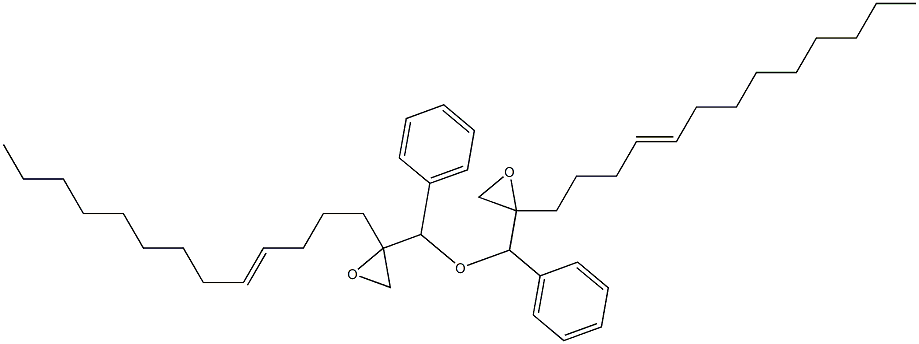2-(4-Tridecenyl)phenylglycidyl ether Struktur