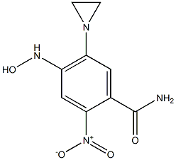  2-Nitro-4-(hydroxyamino)-5-(1-aziridinyl)benzamide