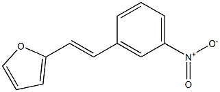 5-ニトロスチリルフラン 化学構造式