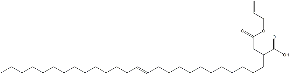 2-(12-Hexacosenyl)succinic acid 1-hydrogen 4-allyl ester Struktur