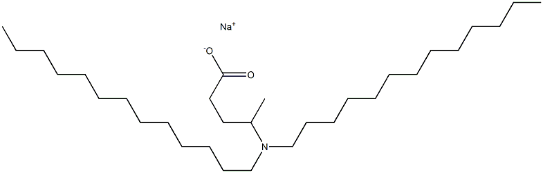  4-(Ditridecylamino)valeric acid sodium salt