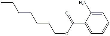 2-Aminobenzoic acid heptyl ester 结构式