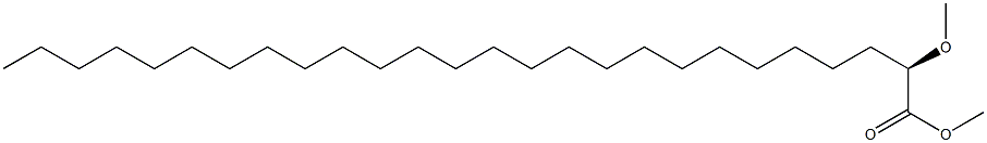 [R,(+)]-2-Methoxyhexacosanoic acid methyl ester Structure