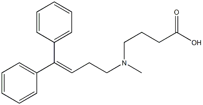 4-[Methyl(4,4-diphenyl-3-butenyl)amino]butanoic acid