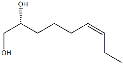 (2R,6Z)-6-Nonene-1,2-diol 结构式