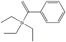 α-(トリエチルシリル)スチレン 化学構造式