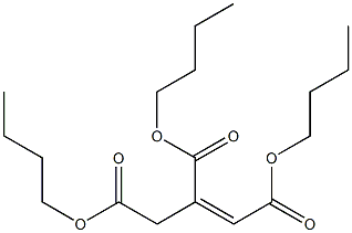 cis-Aconitic acid tributyl ester Struktur