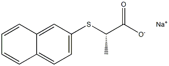 [S,(-)]-2-(2-Naphtylthio)propionic acid sodium salt