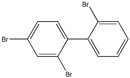 2,2',4-トリブロモ-1,1'-ビフェニル 化学構造式
