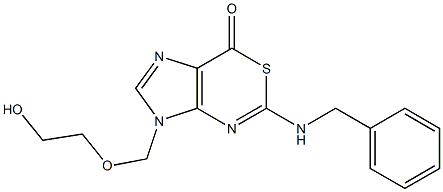 5-Benzylamino-3-[(2-hydroxyethoxy)methyl]imidazo[4,5-d][1,3]thiazin-7(3H)-one