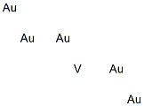 Vanadium pentagold Struktur