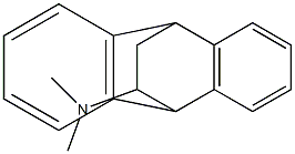 9,10-Dihydro-N,N-dimethyl-9,10-ethanoanthracen-11-amine,,结构式