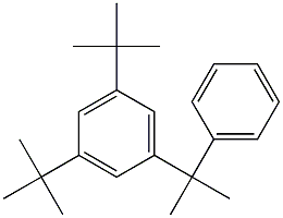 2-(3,5-Di-tert-butylphenyl)-2-phenylpropane,,结构式