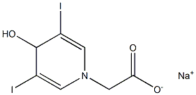  4-Hydroxy-3,5-diiodo-1(4H)-pyridineacetic acid sodium salt