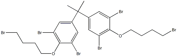 2,2-Bis[3,5-dibromo-4-(4-bromobutoxy)phenyl]propane