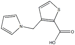 3-[(1H-Pyrrol-1-yl)methyl]thiophene-2-carboxylic acid Structure