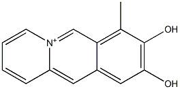 8,9-Dihydroxy-7-methylbenzo[b]quinolizinium