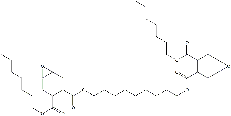 Bis[2-(heptyloxycarbonyl)-4,5-epoxy-1-cyclohexanecarboxylic acid]1,9-nonanediyl ester