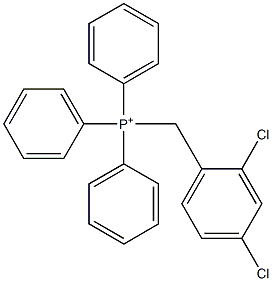 2,4-Dichlorobenzyltriphenylphosphonium Structure