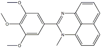 2-(3,4,5-Trimethoxyphenyl)-1-methyl-1H-perimidine